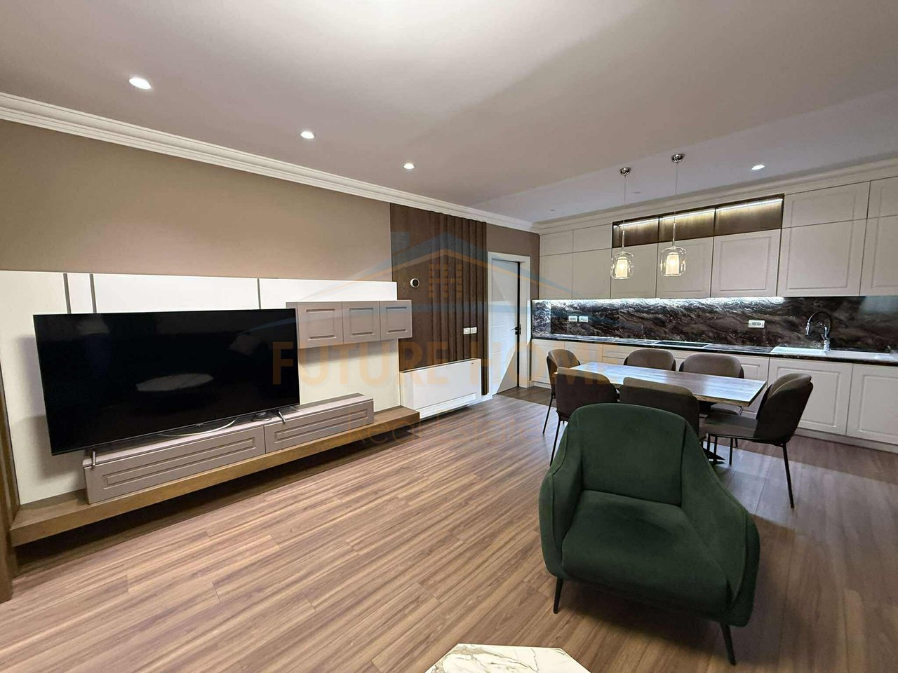 For rent, Apartment 3+1+2, Lake Land Residence, Farke Tirane.