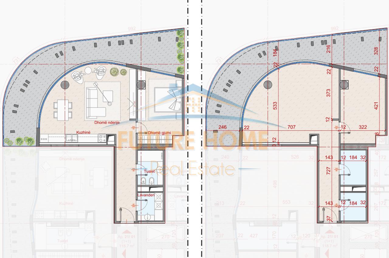 For sale, Apartment 2+1+2, Top Seven Tower