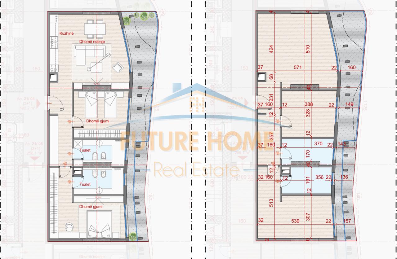 For sale, Apartment 2+1+2, Top Seven Tower