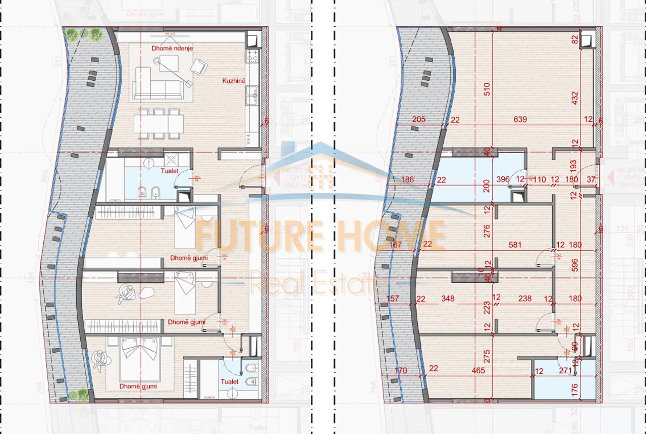 Shitet, Apartament 3+1+2,  Rezidenca Top Seven Tower
