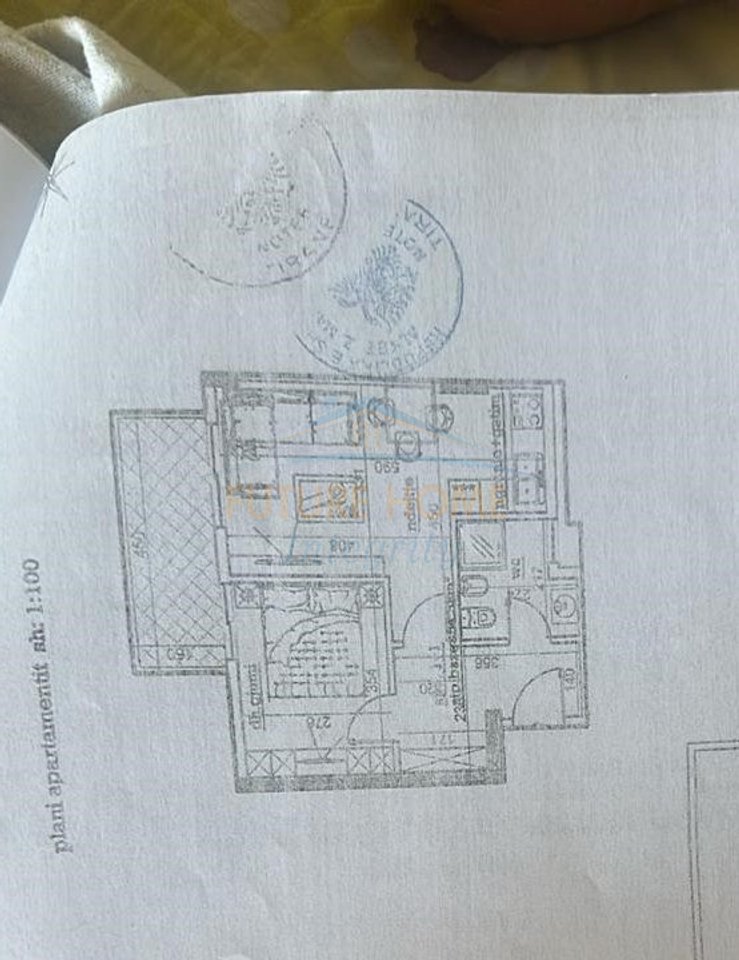 In vendita, appartamento 1+1, Nuovo Anello, Tirana.