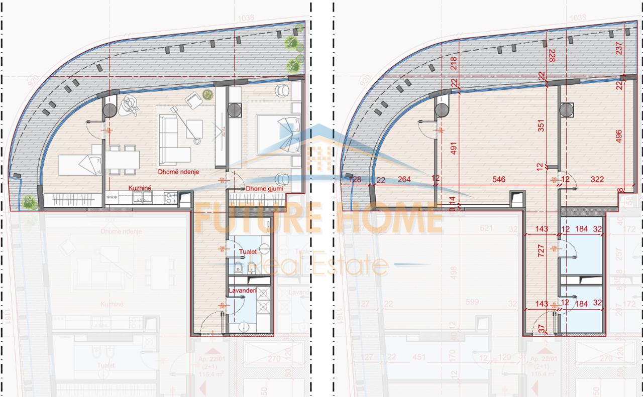 For sale, Apartment 1+1, Top Seven Tower Residence
