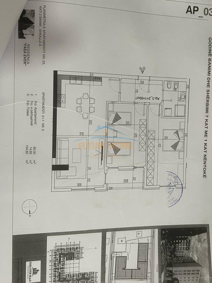 For sale, 2+1 Apartment, Color Splash Residence, Paskuqan.
