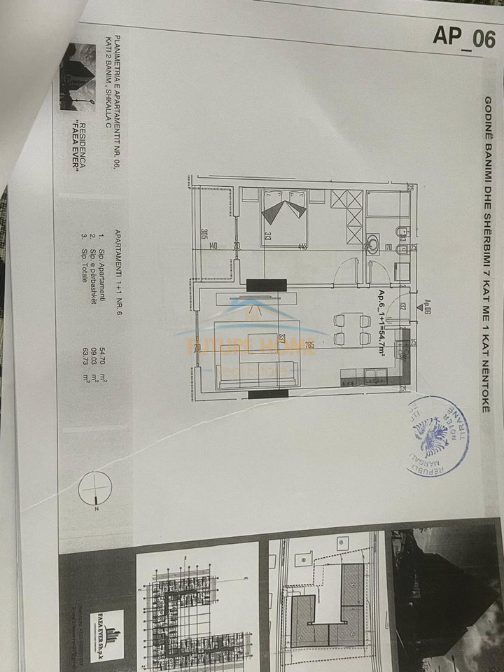 For sale, Apartment 1+1, Color Splash Residence, Paskuqan.