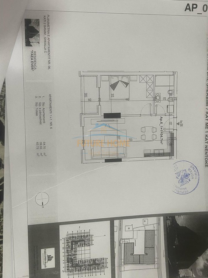 Shitet, Apartament 1+1, Color Splash Residence, Paskuqan.