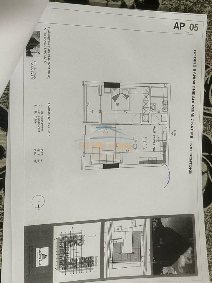 Shitet, Apartament 1+1, Color Splash Residence, Paskuqan.