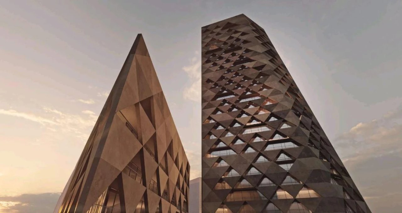 Shitet, Apartament 2+1+2, Tirana Tower, Tirane.