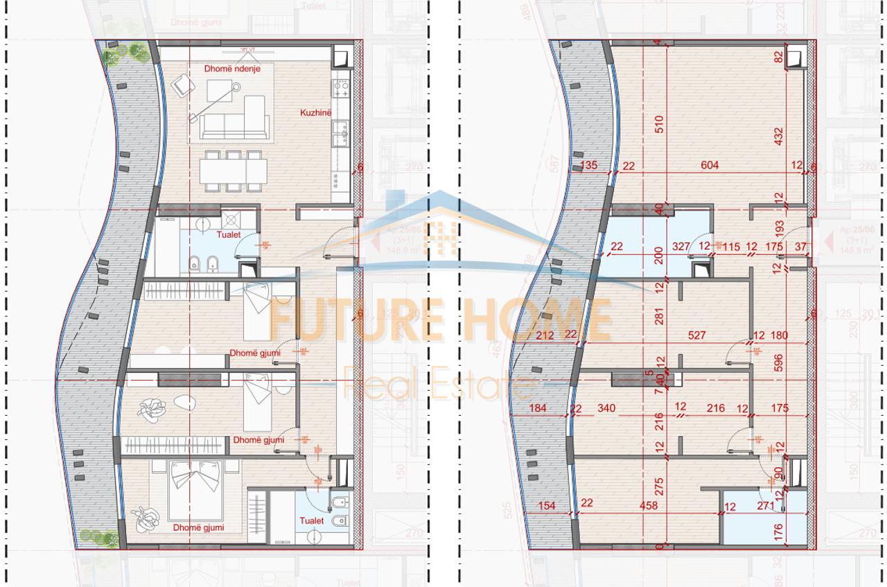 Shitet, Apartament 3+1+2,  Rezidenca Top Seven Tower