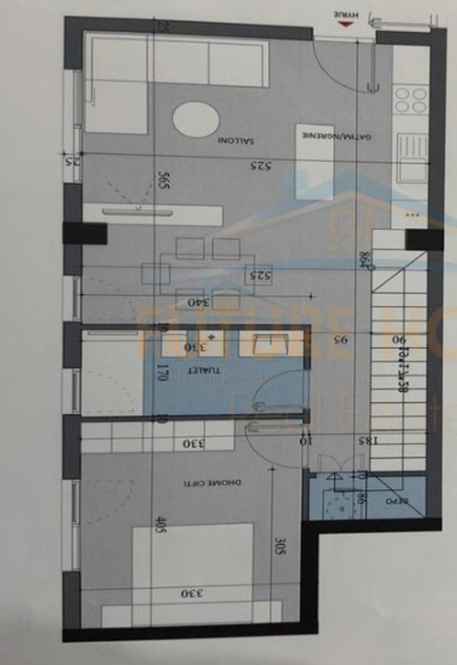 For sale, 1+1 Apartment, Paskuqan "Diellon", Tirana.
