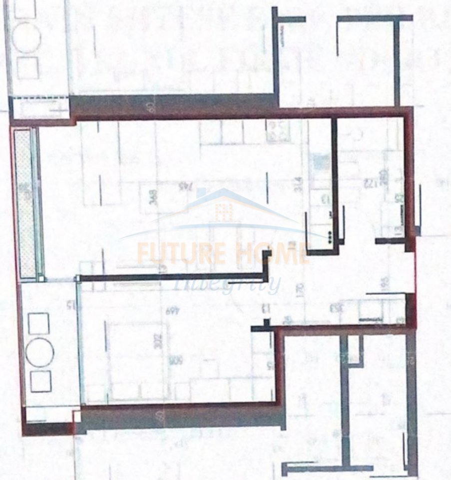 Shitet, Apartament 1+1, Rezidenca Lion Park II, Tiranë.