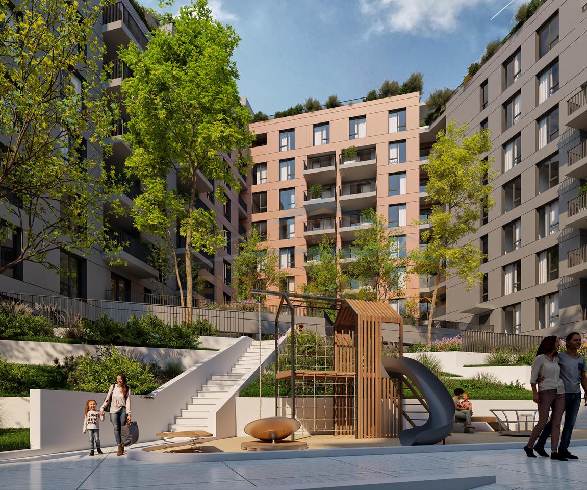 Shitet Apartament 2+1+2, Kompleksi “Diellon”, Paskuqan, Tirane