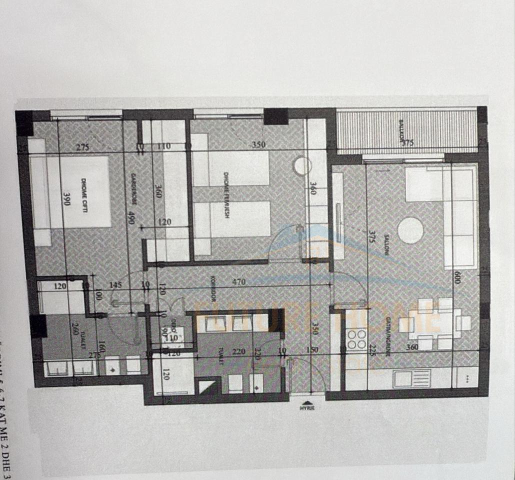Apartment 2+1+2 for sale, "Diellon" Complex, Paskuqan, Tirana