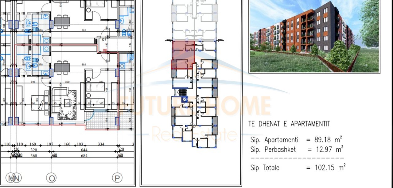 Shitet, Apartament 2+1+2, Lake Side, Paskuqan, Tiranë.