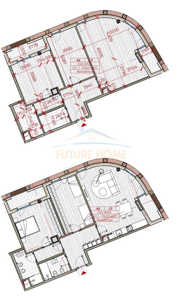 Shitet, Apartament 2+1+2,Vasil Shanto, Tiranë.