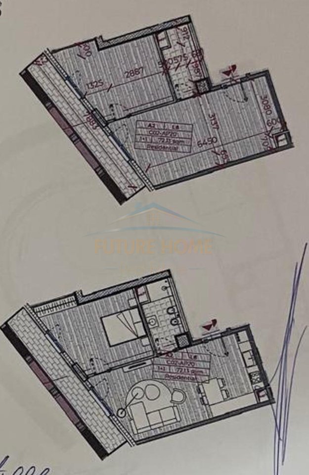 Shitet, Apartament 1+1,Vasil Shanto, Tiranë.