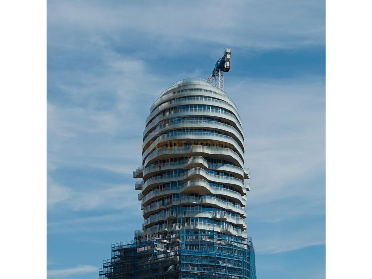 Shitet, Apartament 3+1+2 Tirana Rock ,Qender, Tirane