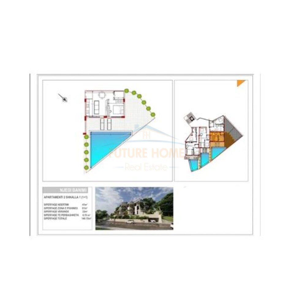 In vendita, Appartamento 1+1, Rradhima Residence, Vlorë.