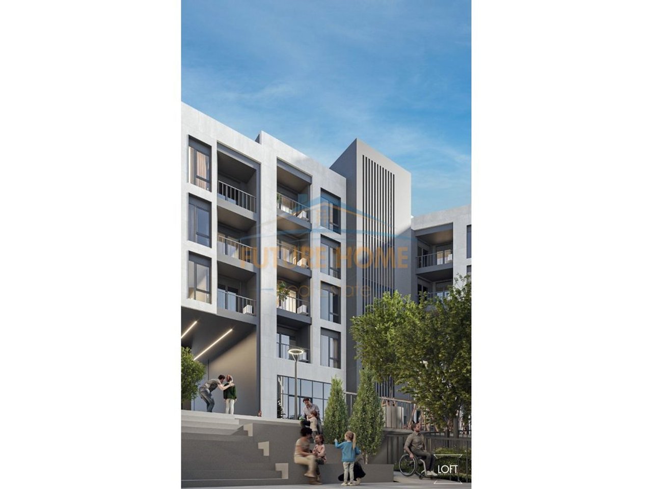 For sale, Apartment 2+1+2, North Residence, Paskuqan