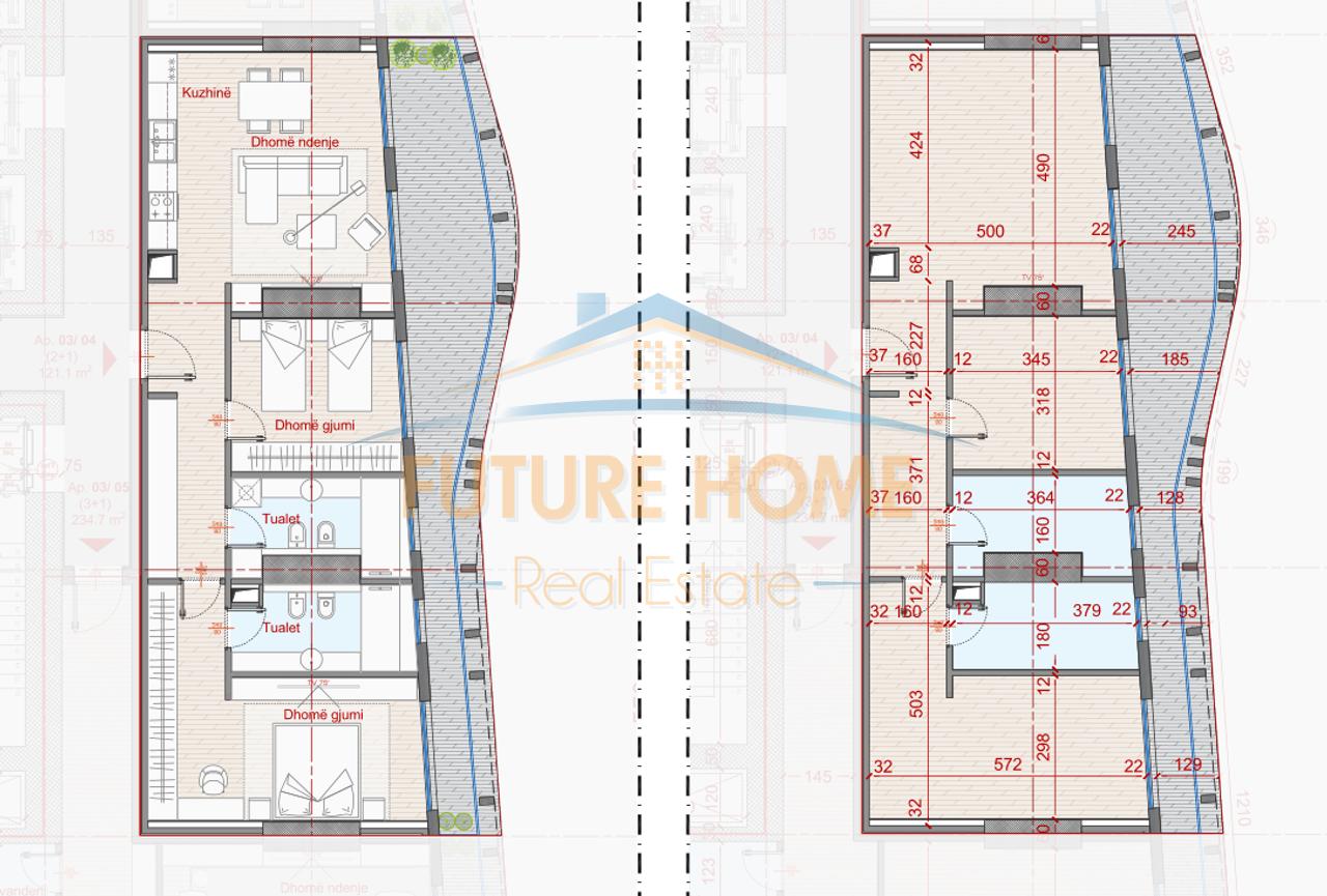 In vendita, Appartamento 2+1+2, Top Seven Tower Residence