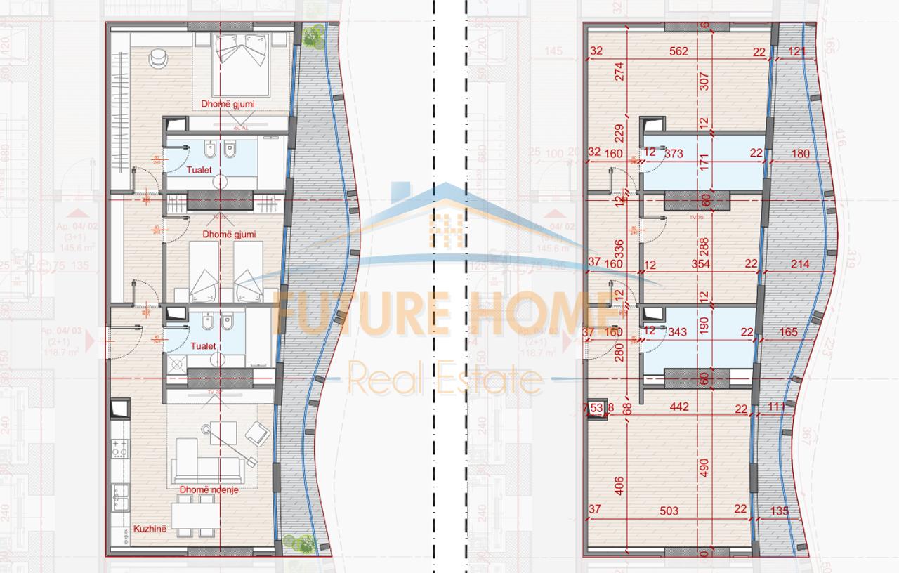 In vendita, Appartamento 2+1+2, Top Seven Tower Residence