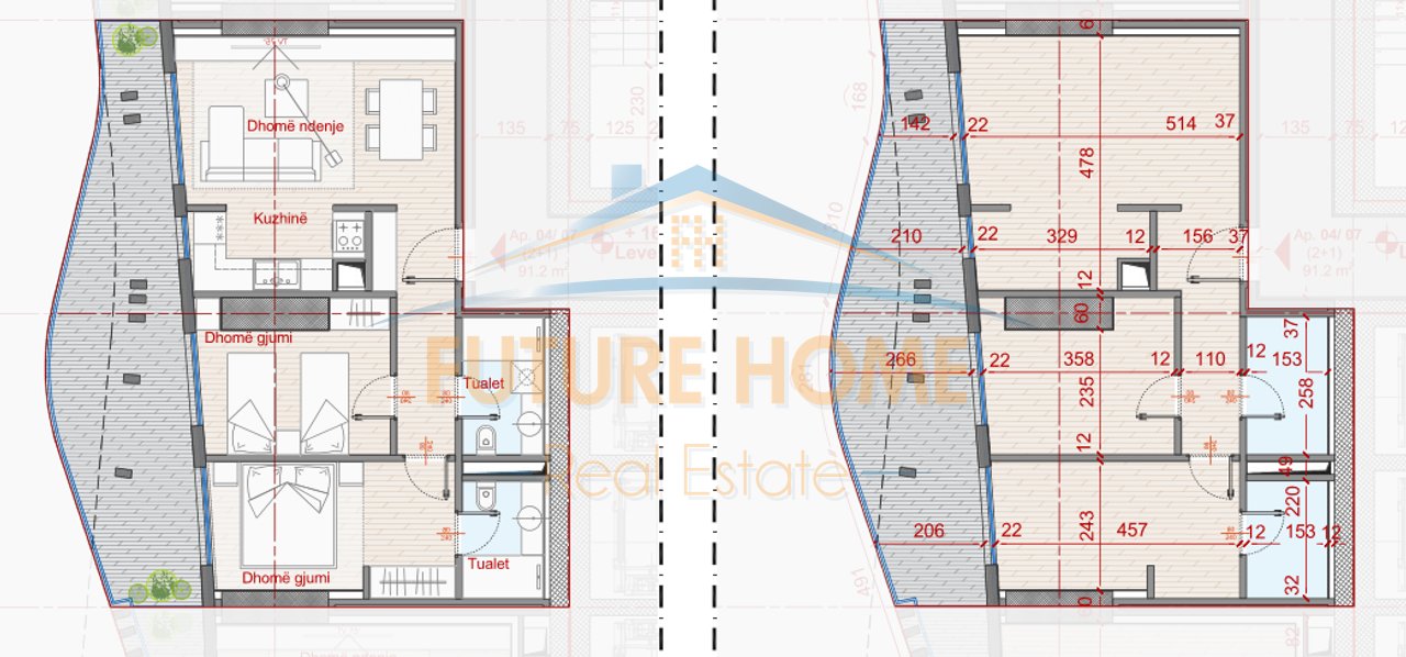 In vendita, Appartamento 2+1+2, Top Seven Tower Residence