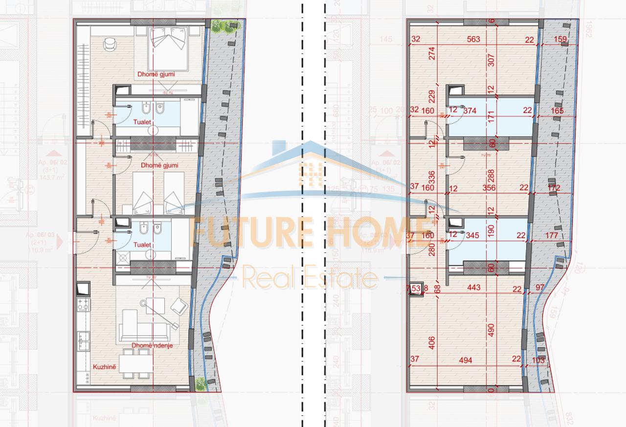 In vendita, Appartamento 2+1+2, Top Seven Tower Residence