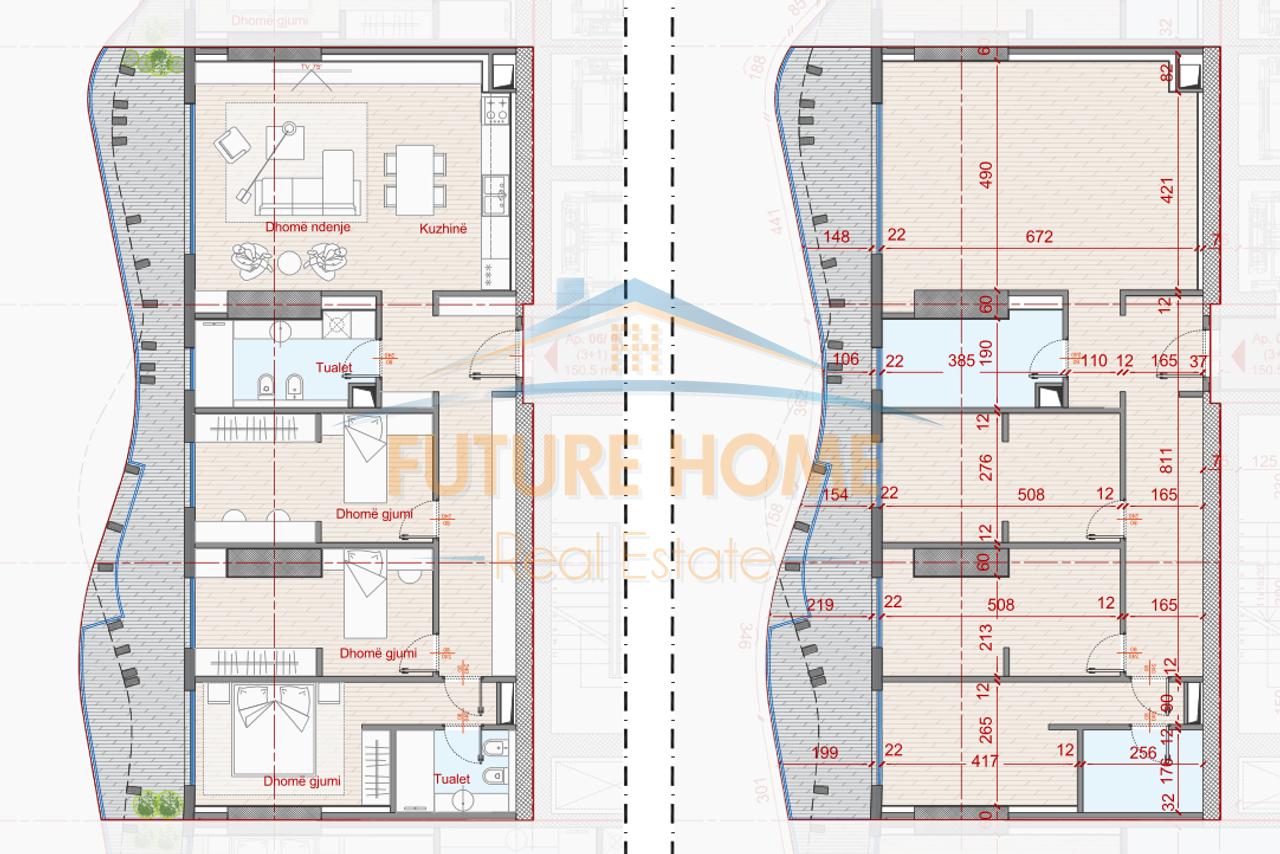 In vendita, Appartamento 3+1+2, Top Seven Tower Residence