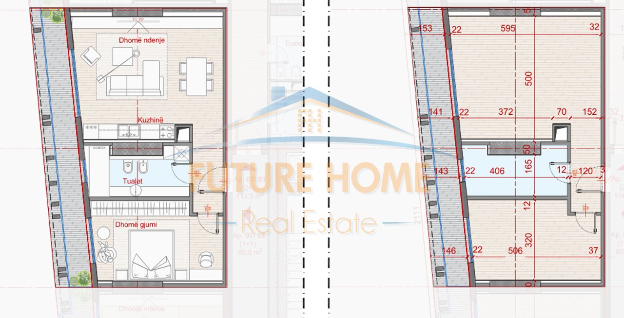 In vendita, Appartamento 1+1, Top Seven Tower Residence
