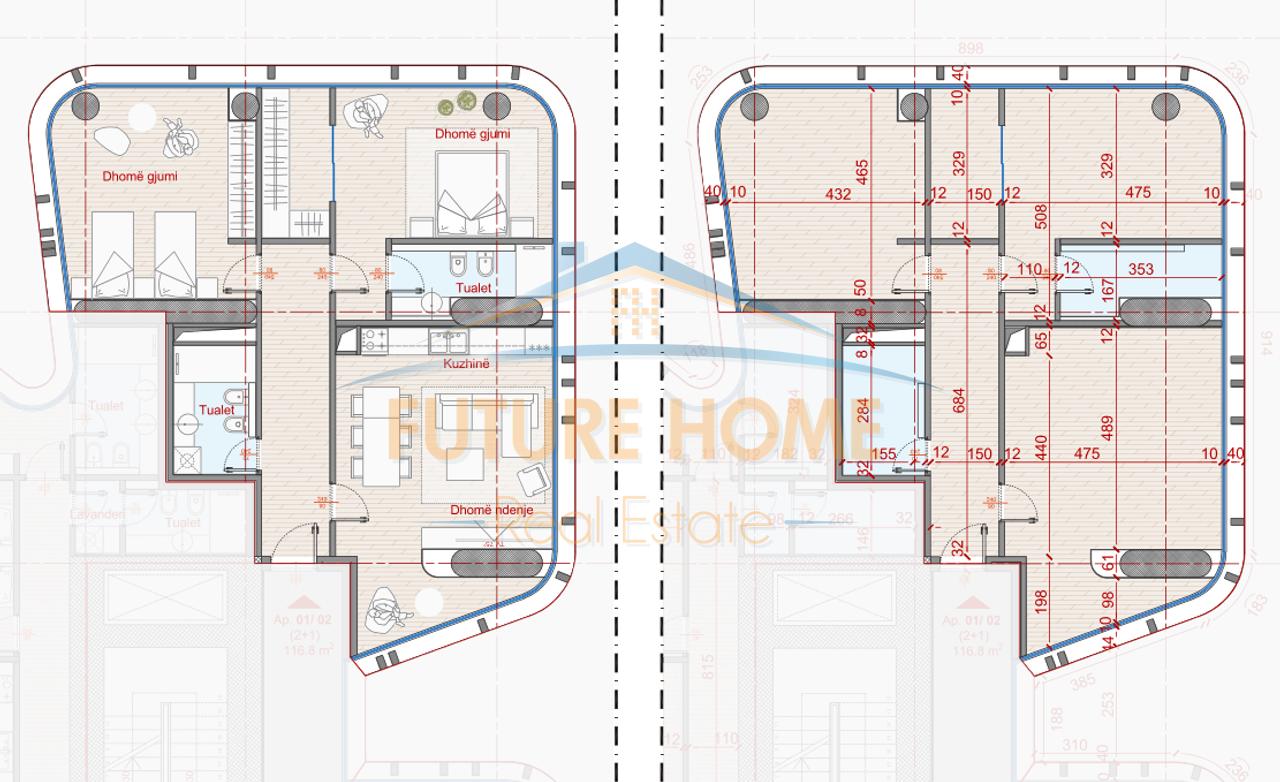 In vendita, Appartamento 2+1+2, Top Seven Tower Residence