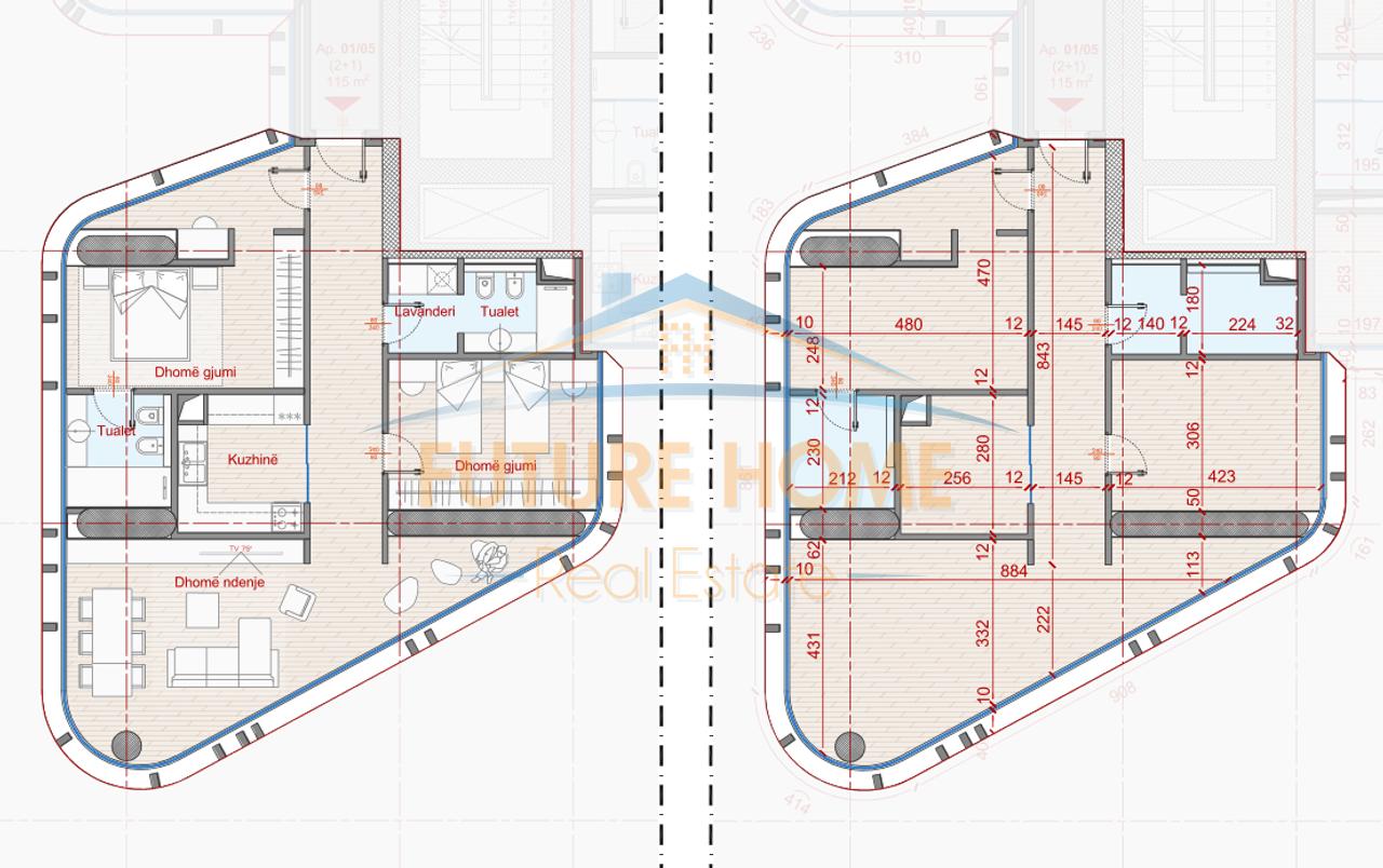 In vendita, Appartamento 2+1+2, Top Seven Tower Residence