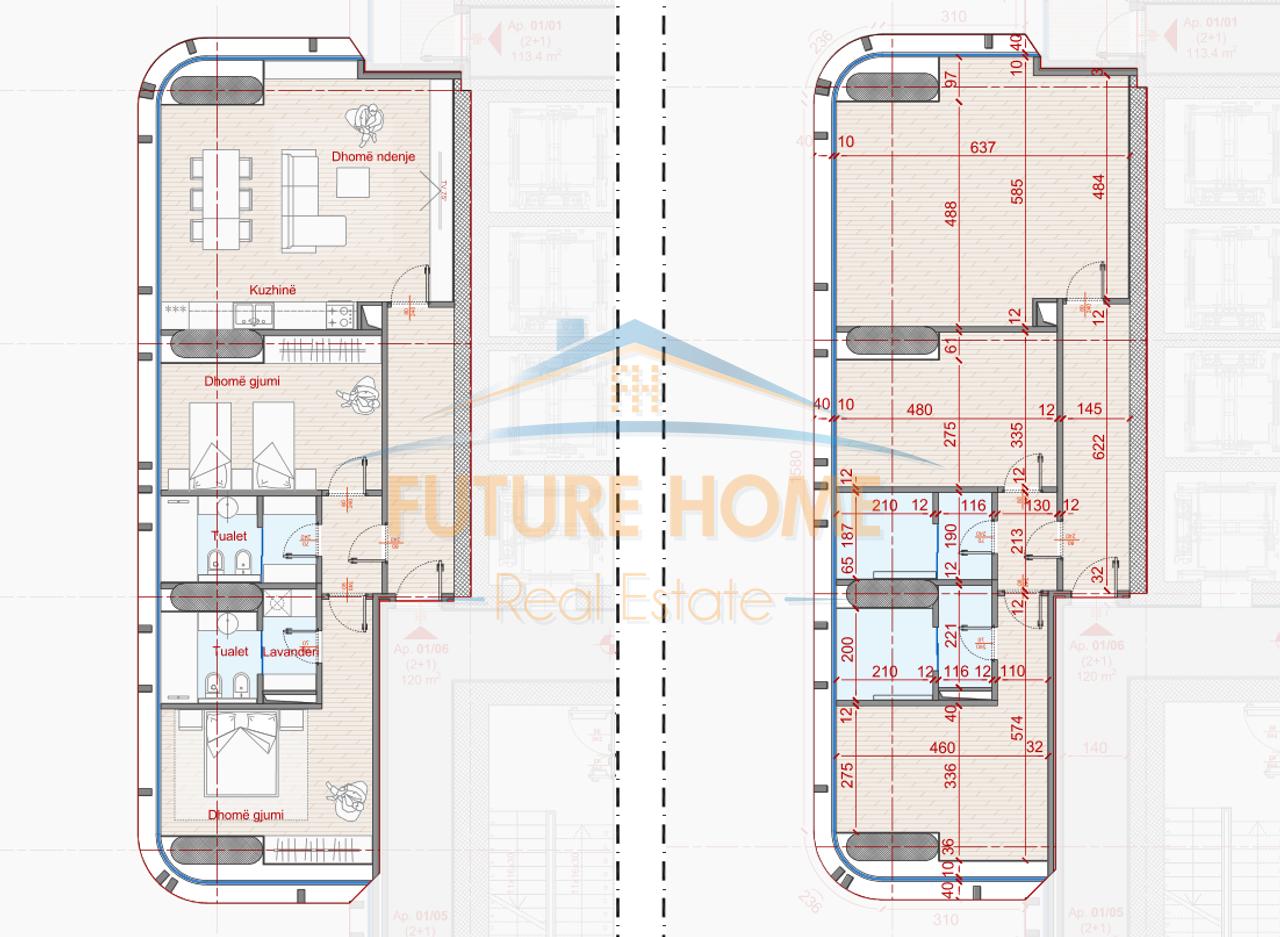 In vendita, Appartamento 2+1+2, Top Seven Tower Residence