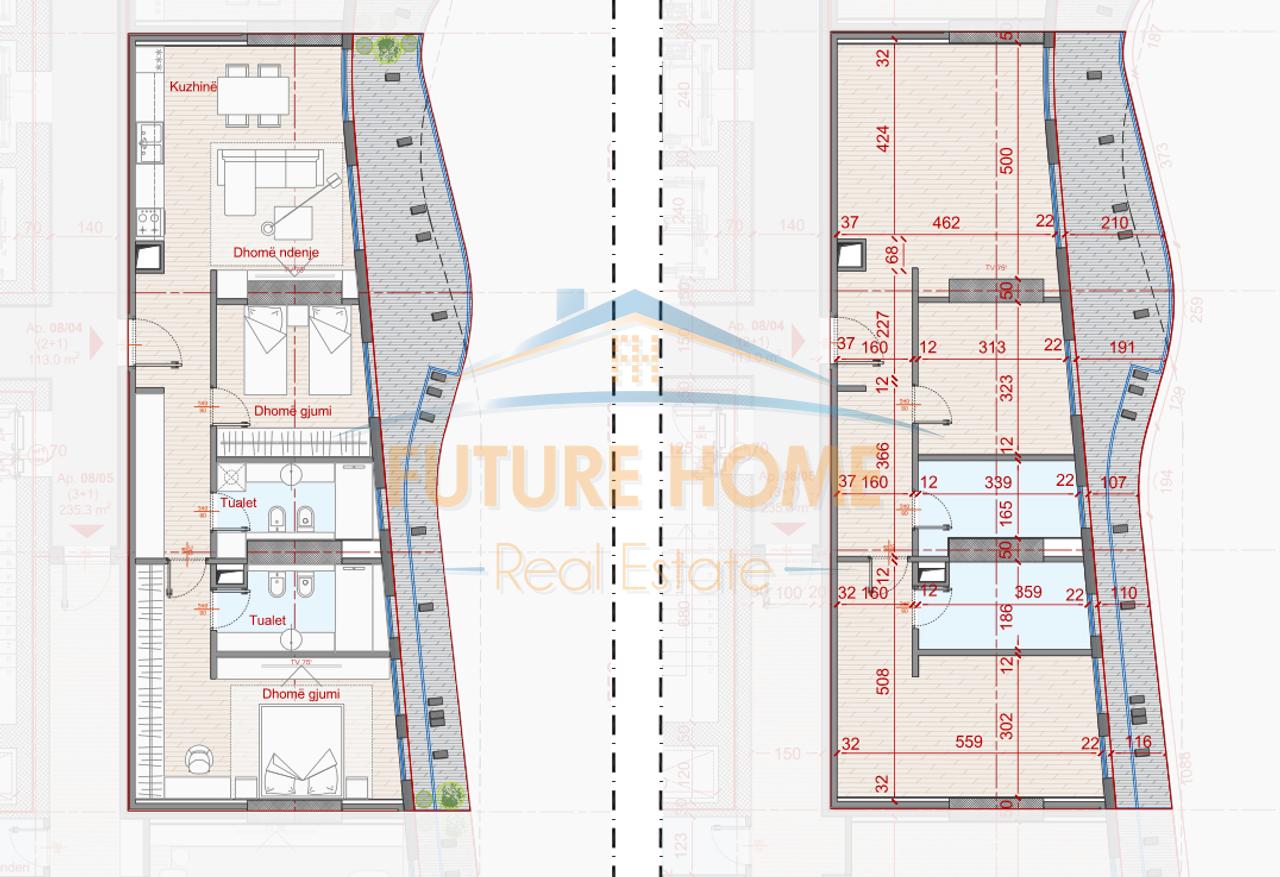 In vendita, Appartamento 2+1+2, Top Seven Tower Residence