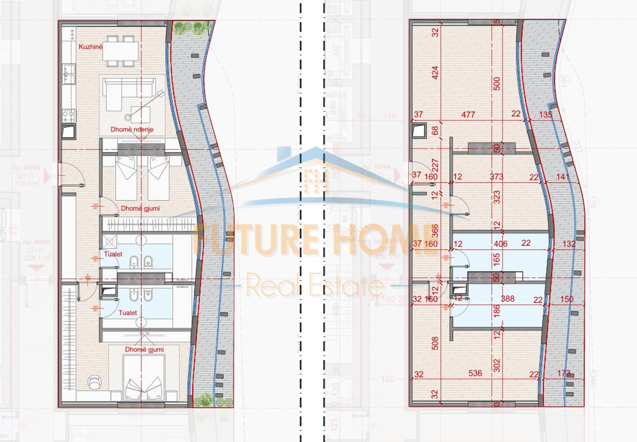 For sale, Apartment 2+1+2, Top Seven Tower Residence