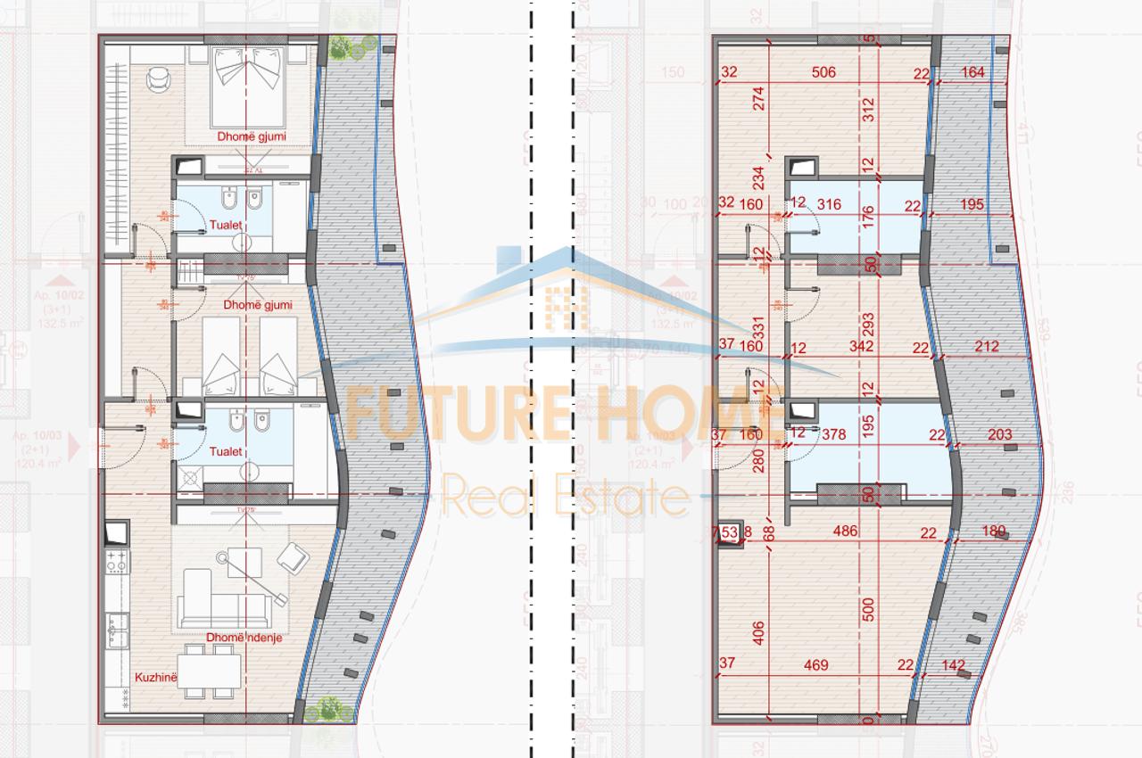 For sale, Apartment 2+1+2, Top Seven Tower Residence