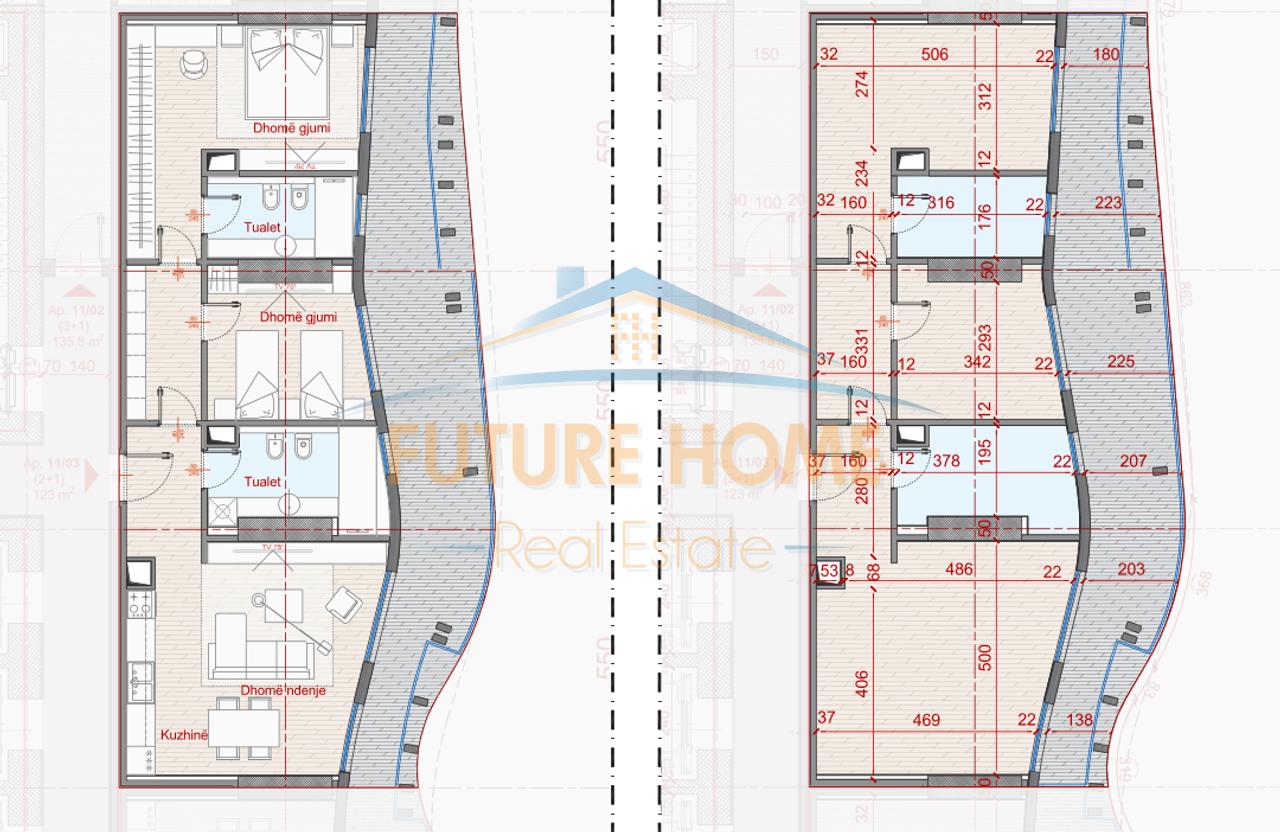 In vendita, Appartamento 2+1+2, Top Seven Tower Residence