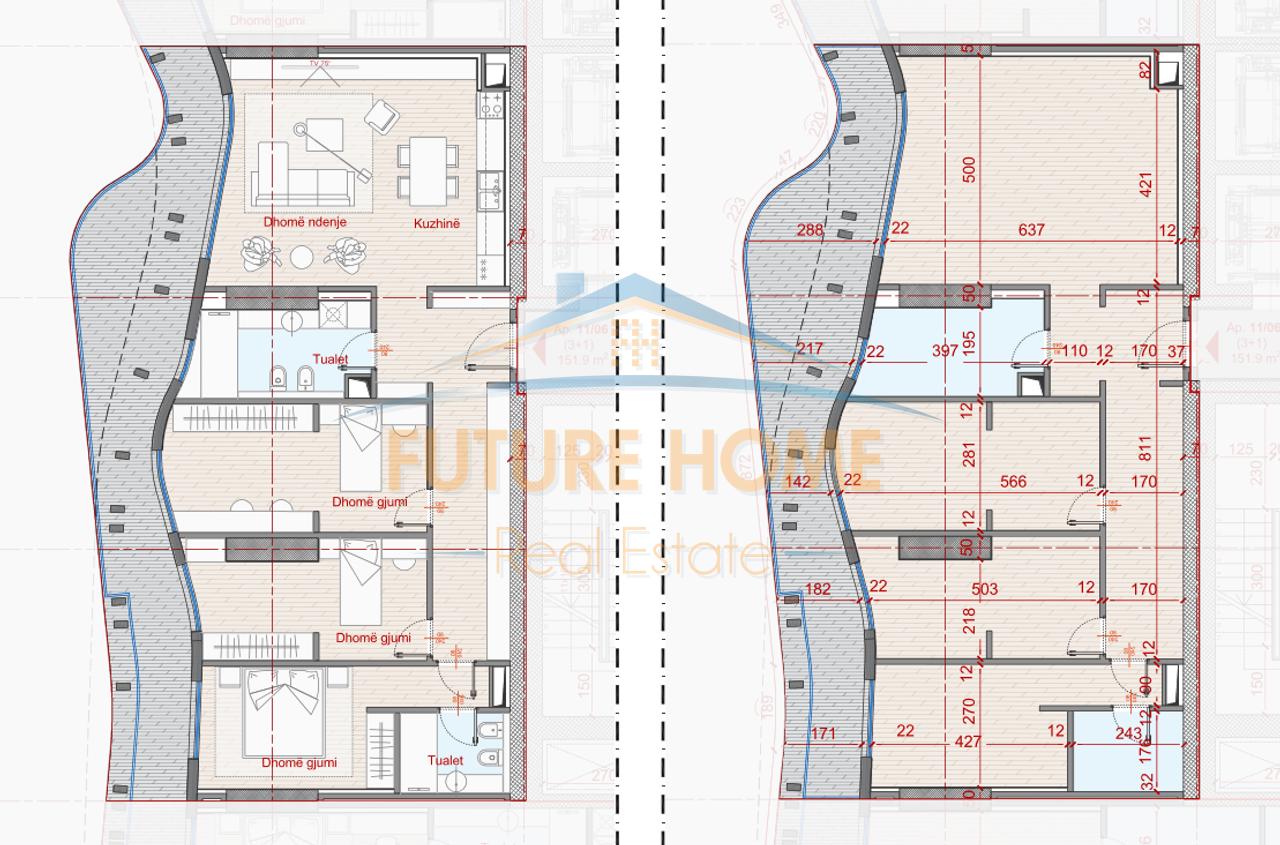 In vendita, Appartamento 3+1+2, Top Seven Tower Residence