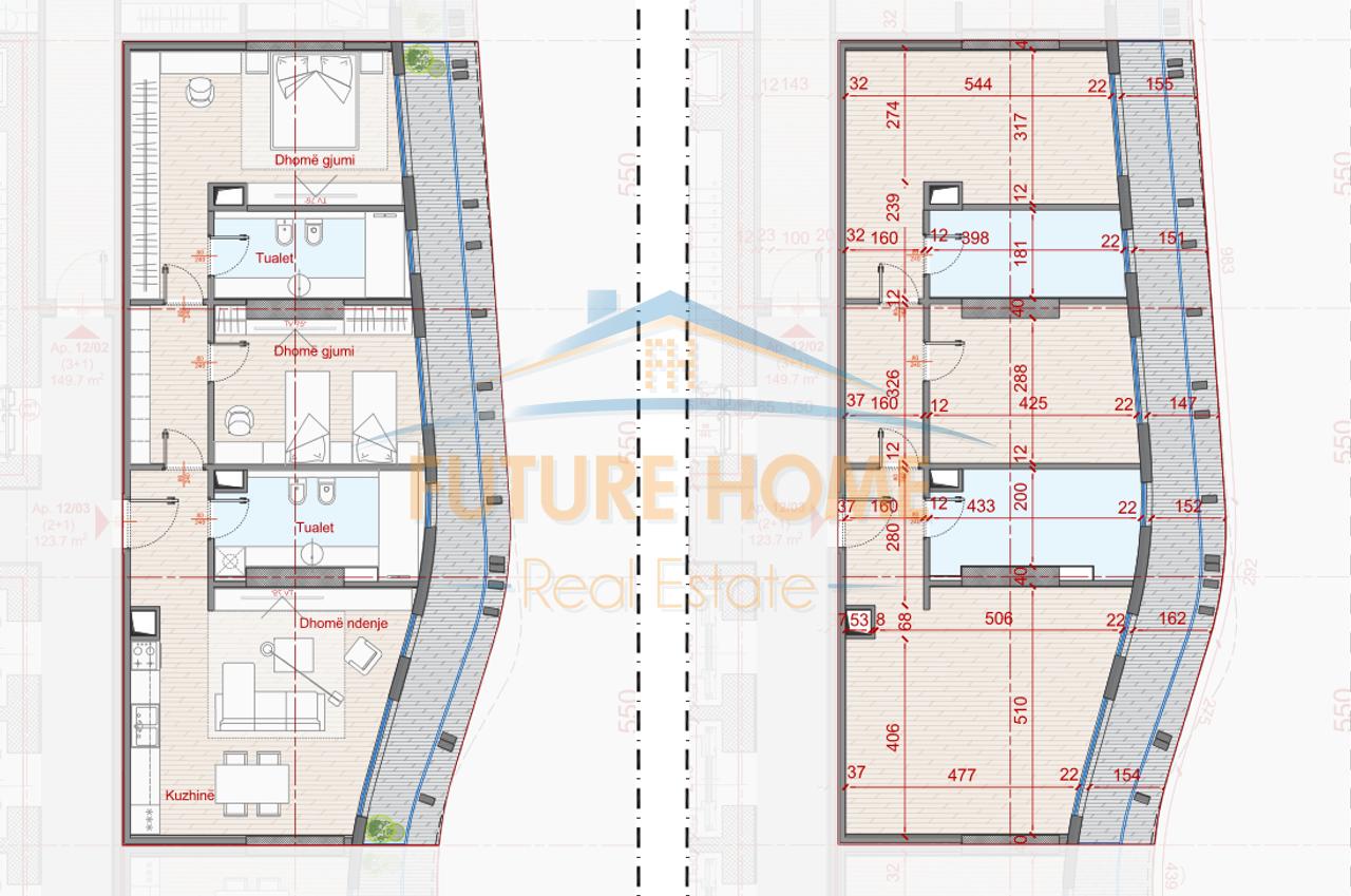 In vendita, Appartamento 3+1, Top Seven Tower Residence