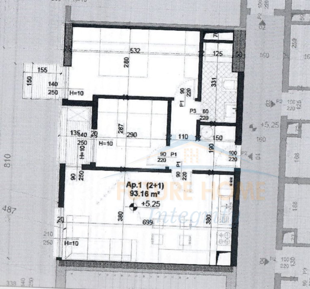 Shitet, Apartament 2+1, Fusha e Aviacionit, Tiranë.