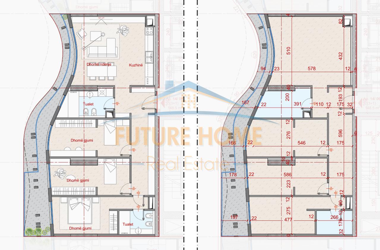 Shitet, Apartament 3+1+2, Rezidenca Top Seven Tower
