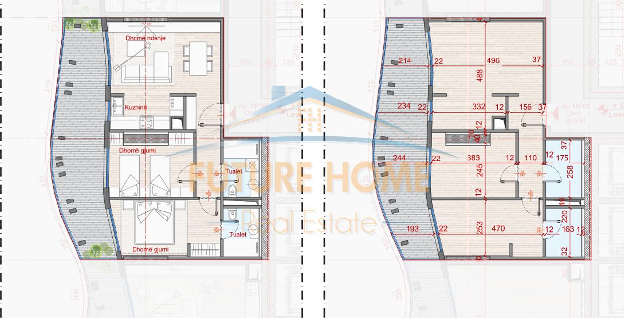 For sale, Apartment 2+1+2, Top Seven Tower