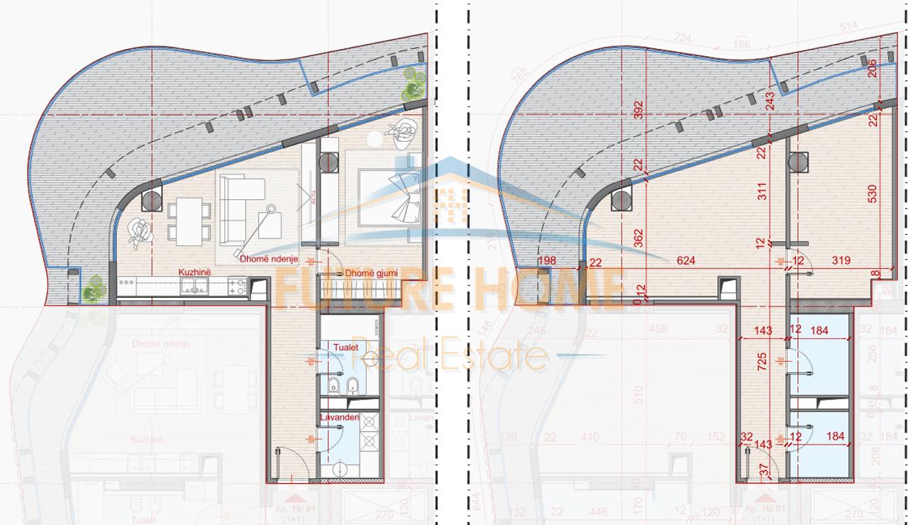 In vendita, Appartamento 1+1, Top Seven Tower Residence
