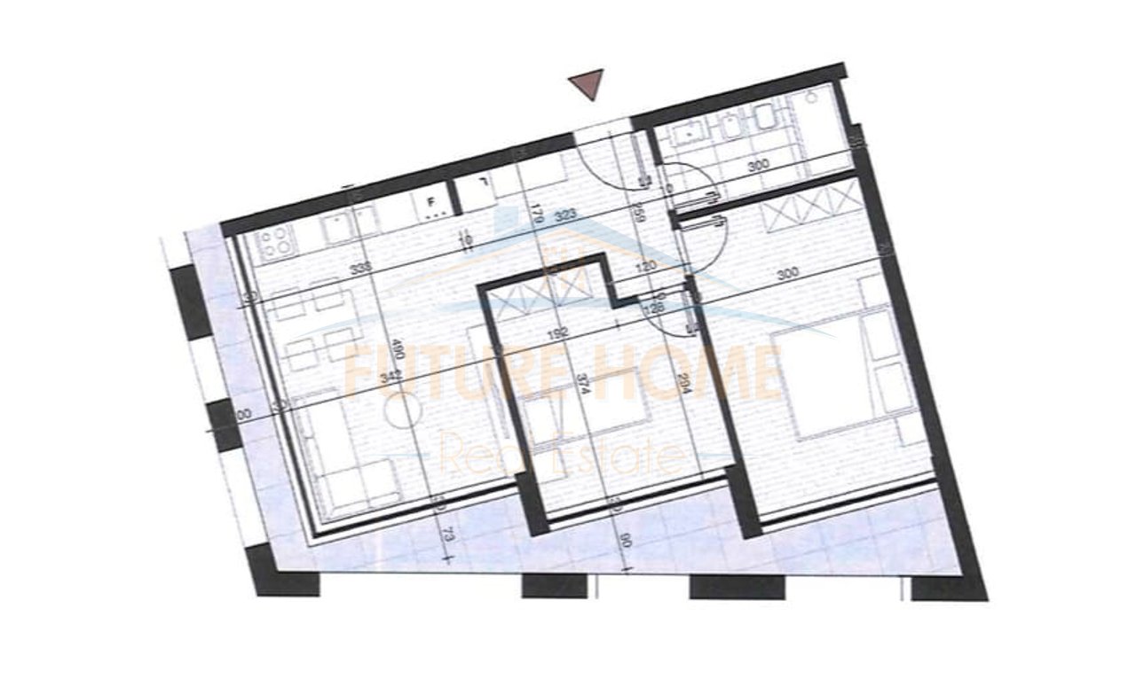 For sale, 2+1 Apartment, New Boulevard (Tirana 2 Construction), Tirana.