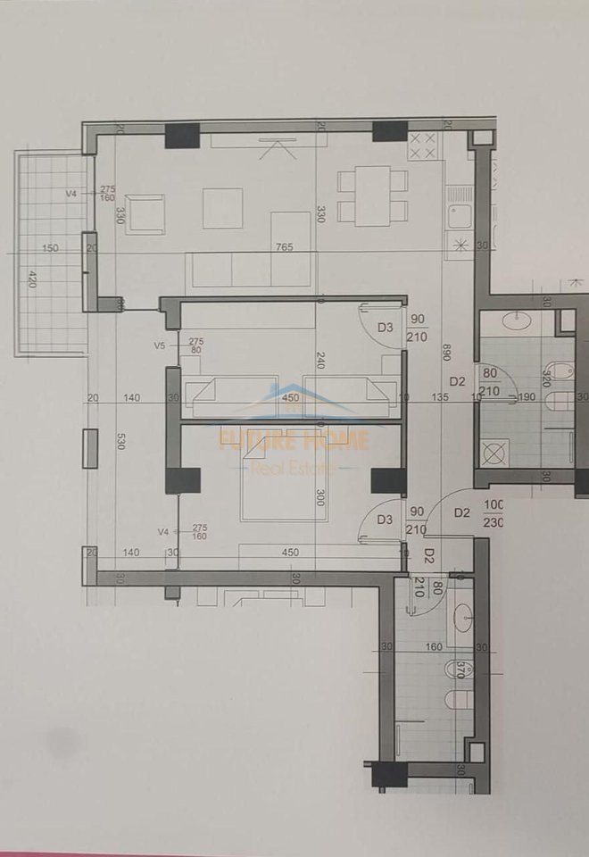 Shitet, Apartament 2+1+2, Don Bosko,Tirane