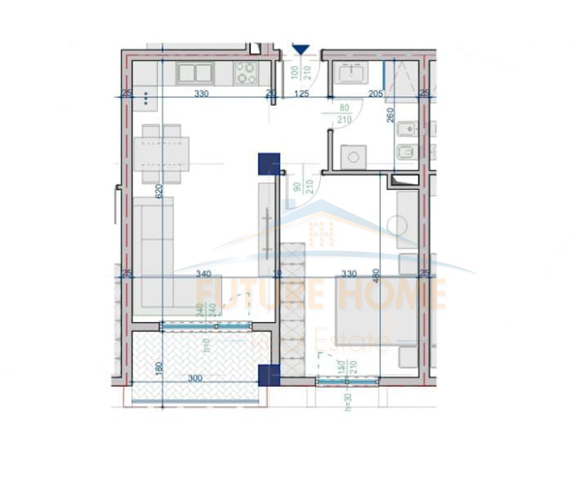 For sale, Apartment 2+1+2, "FAEA EVER" Residence, Paskuqan, Tirana.