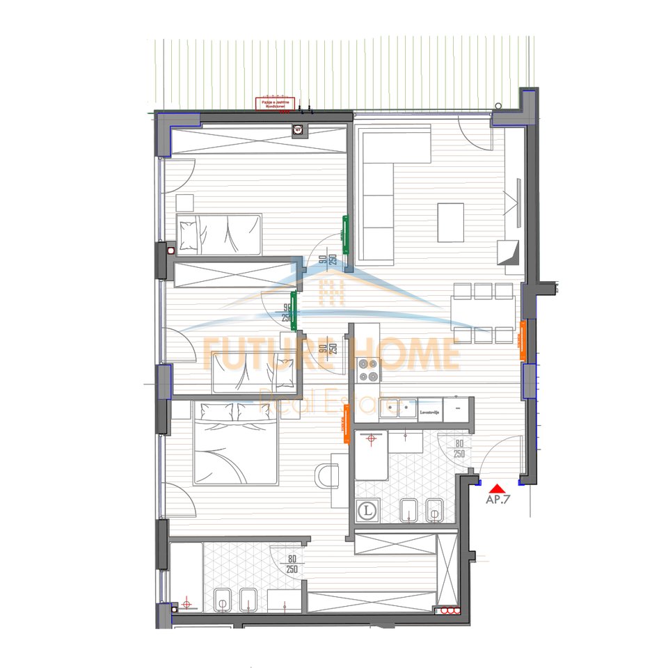 In vendita, Appartamento 3+1+2, Forest Villas, Lago Secco.