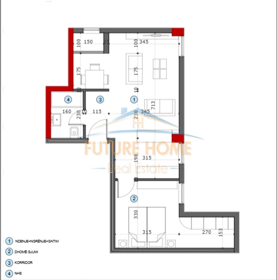 For sale, 1+1 Apartment, Ali Dem