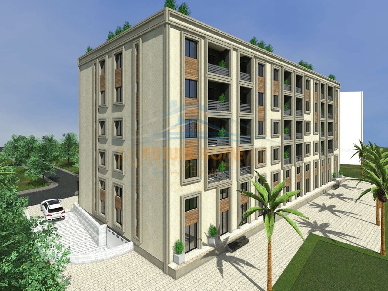 In vendita, appartamento 2+1, Seluna Residence, Mali Robit, Kavajë.