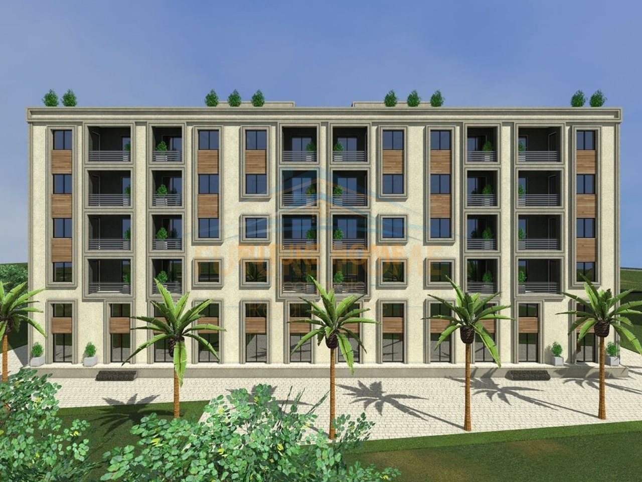 In vendita, appartamento 2+1, Seluna Residence, Mali Robit, Kavajë.