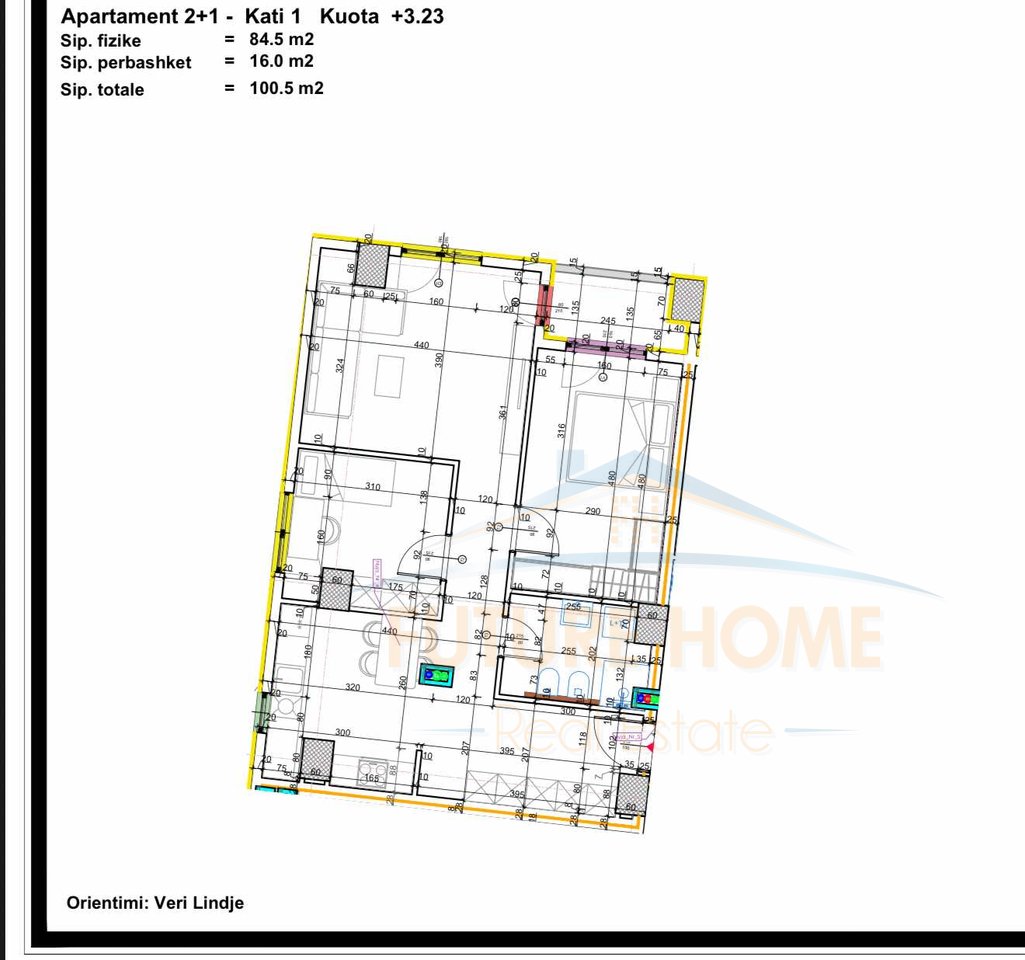 For sale, 2+1 Apartment, "Aluna" Complex, Paskuqan.