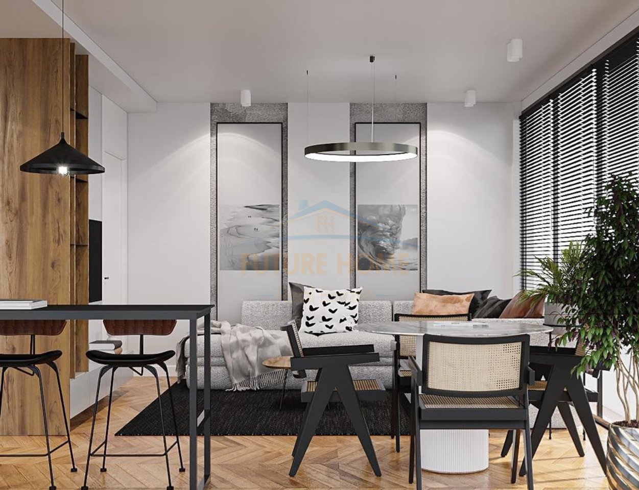 Qera, Apartament 1+1, Lake View Residences, Tiranë